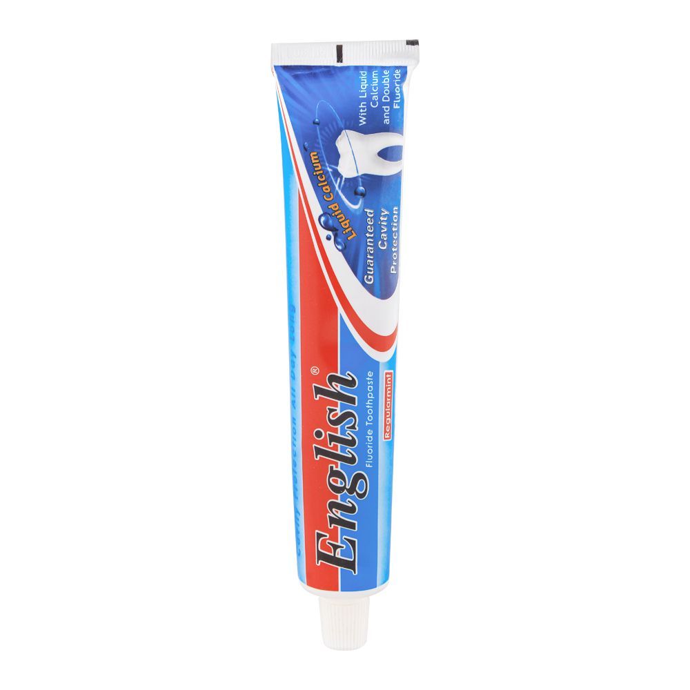 English Regular mint Fluoride Toothpaste, Saver Pack Rs.40/- - Image 2