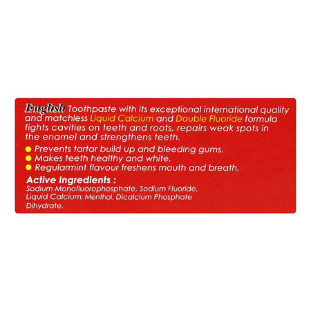English Regular mint Fluoride Toothpaste, Saver Pack Rs.40/- - Image 10