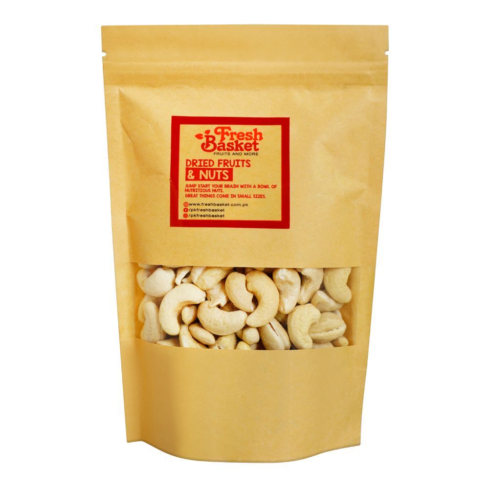 Fresh Basket Cashew Nuts Plain, 250g - Main Image