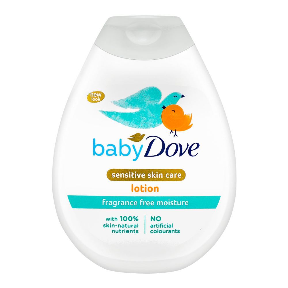 Dove Sensitive Skin Care Fragrance-Free Moisture Baby Lotion, 200ml - Main Image
