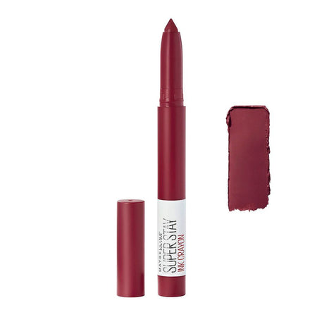 Maybelline New York Super Stay Ink Crayon Matte Longwear Lipstick, 8hrs long wear Matte Lipstick - Own Your Empire - Image 2