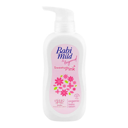 Babi Mild & Beyond Sweety Pink Organic Baby Lotion, 400ml - Main Image