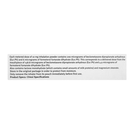 Chiesi Pharmaceuticals Foster NEXThaler, 200/6mg, 120 Doses - Image 3
