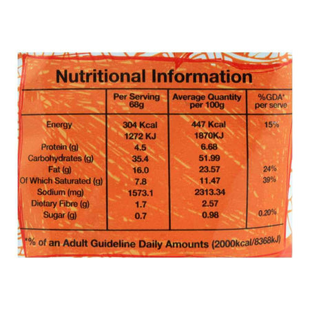 Kolson Instant Noodles, Fiery Chatpata, 65g - Image 4