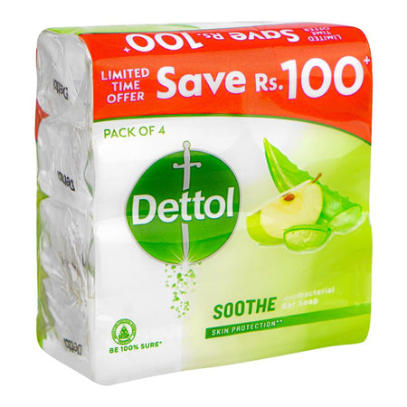 Dettol Soothe Soap, 4x110g - Image 2