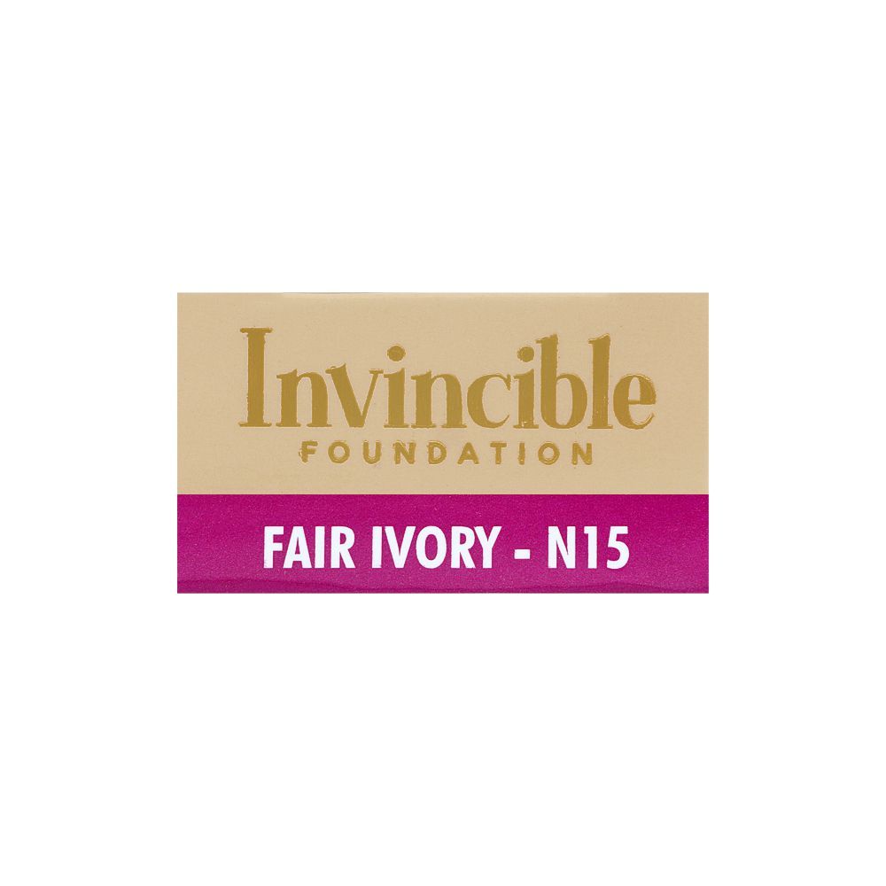 Color Studio Flawless Photo Finish Makeup Invincible Foundation, Long Wear, Water Resistant, SPF 12, 30ml, N15 Fair Ivory - Image 6