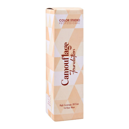 Color Studio Camouflage Foundation, High Coverage, Oil Free, W20 - Image 3