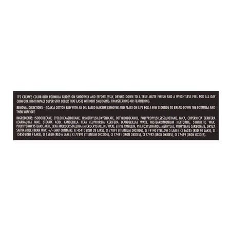 Color Studio Rock & Load Liquid Lipstick, 114 Indie - Image 4