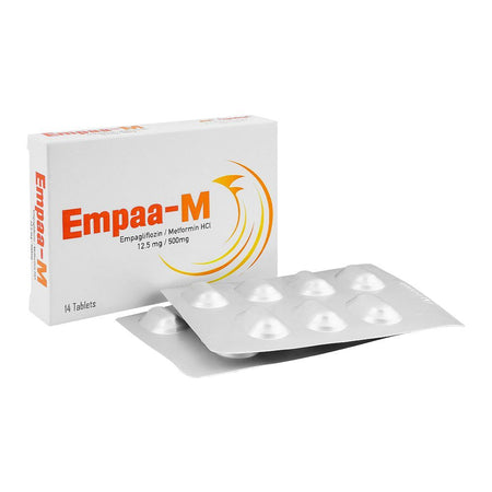Horizon Pharma Empaa-M Tablet, 12.5mg/500mg, 14-Pack - Main Image