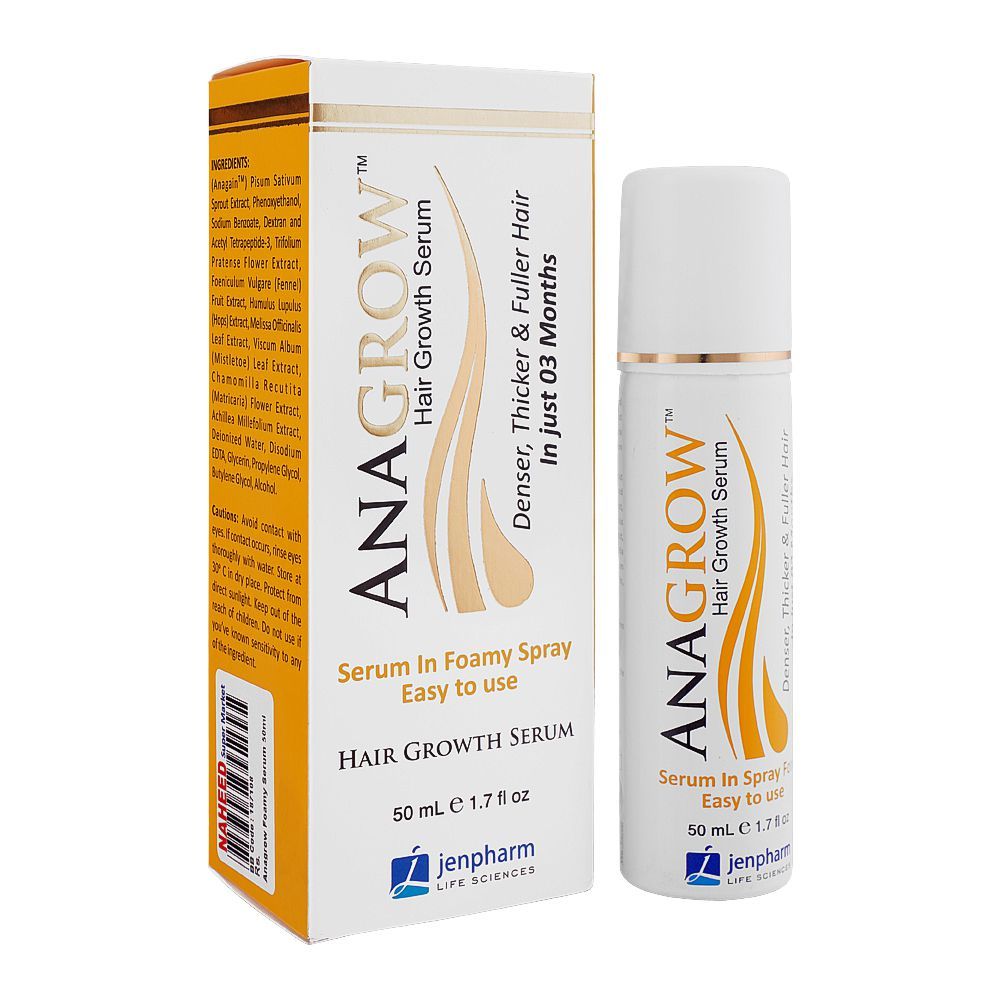 Jen Pharm Anagrow Foamy Serum, 50ml - Main Image