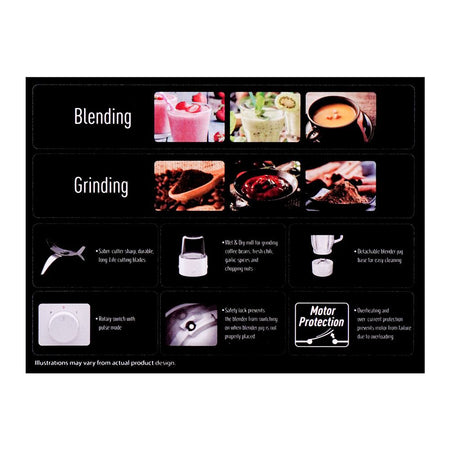 Panasonic Blender With Dry Mill, 400W, White, MX-EX1081 - Image 5