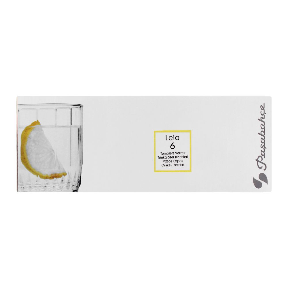 Pasabahce Leia Tumbler Glass Set, 6 Pieces, 420174 - Image 3