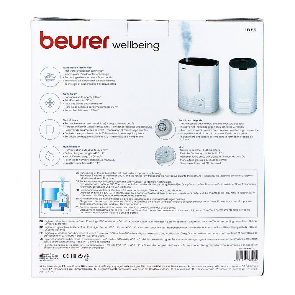 Beurer Air Humidifier, LB55 - Image 7