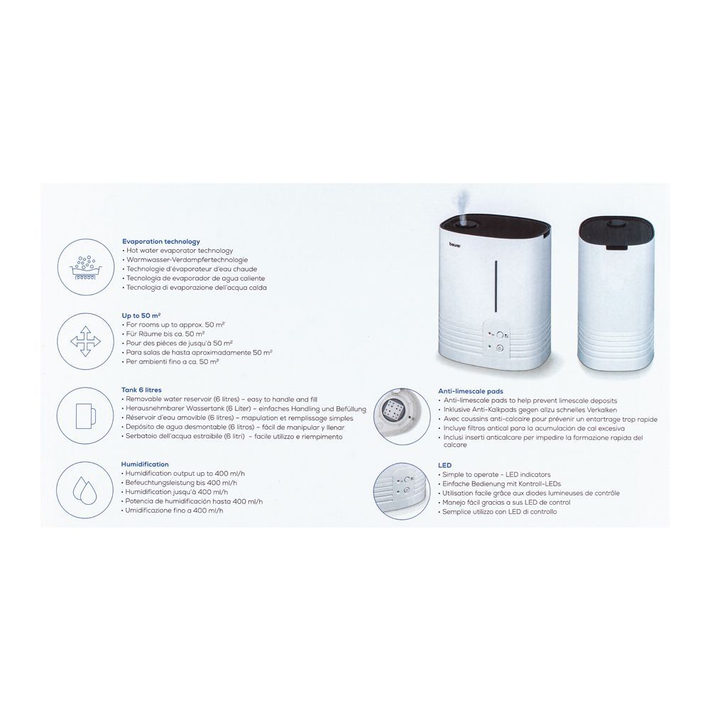 Beurer Air Humidifier, LB55 - Image 8