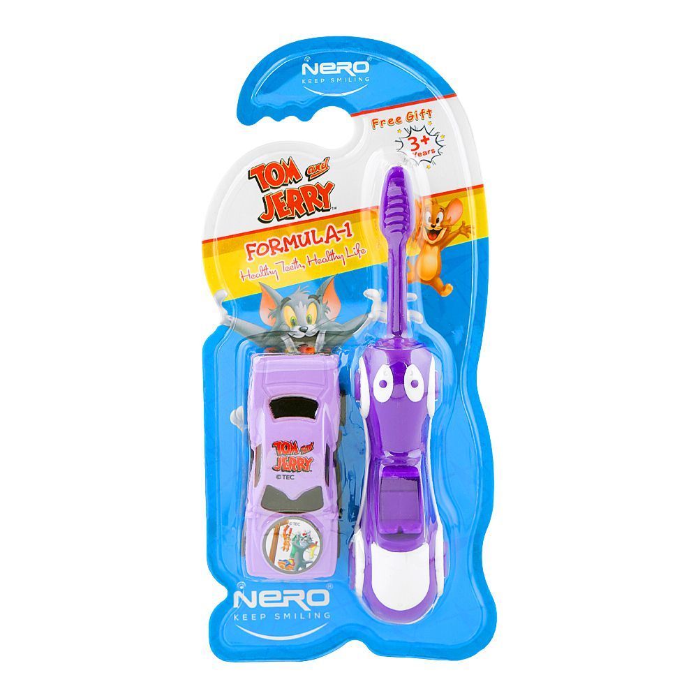 Nero Kids Tom & Jerry Toothbrush, For 3+ Years, K-501 - Main Image