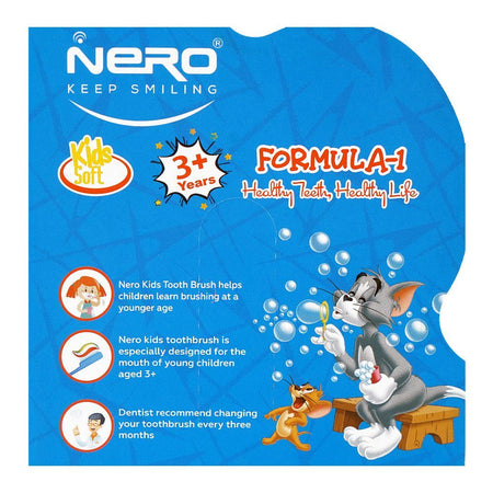 Nero Kids Tom & Jerry Toothbrush, For 3+ Years, K-501 - Image 3