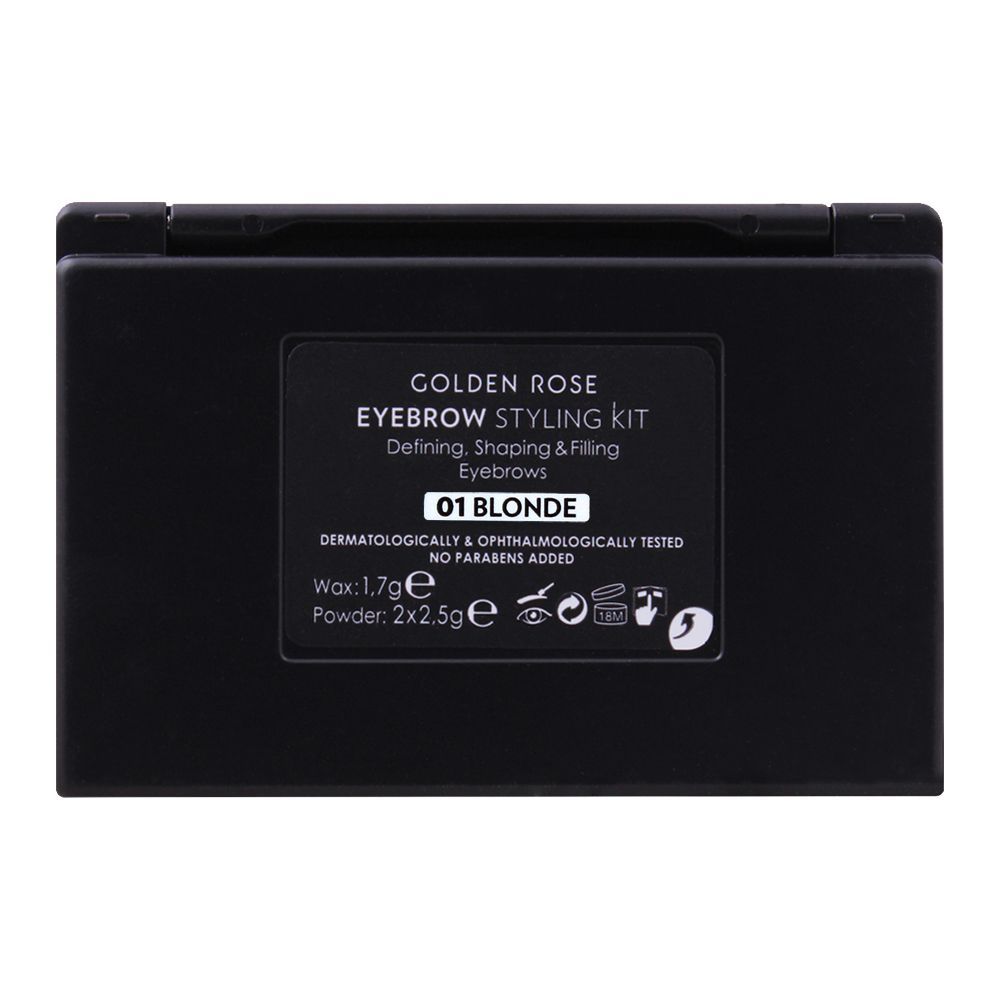 Golden Rose Eyebrow Styling Kit, 01 Blonde - Image 3