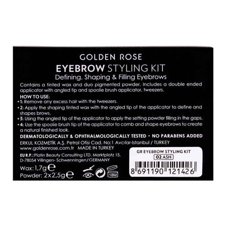 Golden Rose Eyebrow Styling Kit, 02 Ash - Image 5