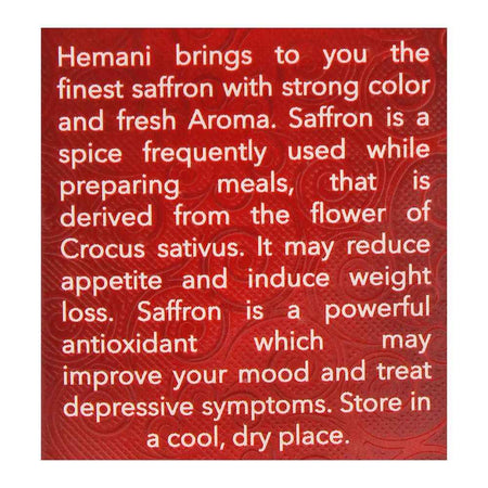 Hemani Premium Quality Saffron, 0.5g - Image 4