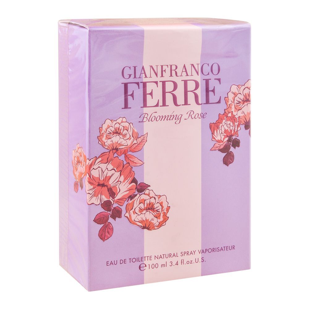 Gianfranco Ferre Blooming Rose Eau De Toilette, Fragrance For Women, 100ml - Image 3