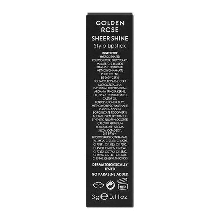 Golden Rose Sheer Shine SPF 25 Stylo Lipstick, 13 - Image 5