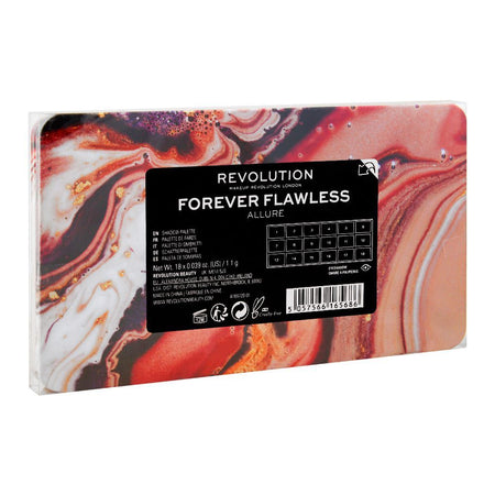 Makeup Revolution Forever Flawless Eyeshadow Palette, Allure, 18 Pieces - Image 3