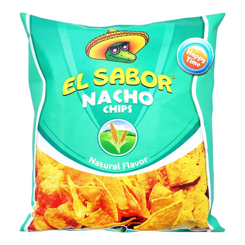 EL Sabor Nacho Chips, Natural Flavor, 100g - Main Image