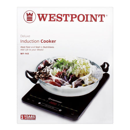 West Point Electric Induction Cooker, 2000W, WF-143 - Image 4