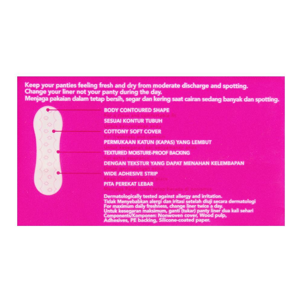 Carefree Super Dry Liners, Unscented, 40-Pack - Image 3