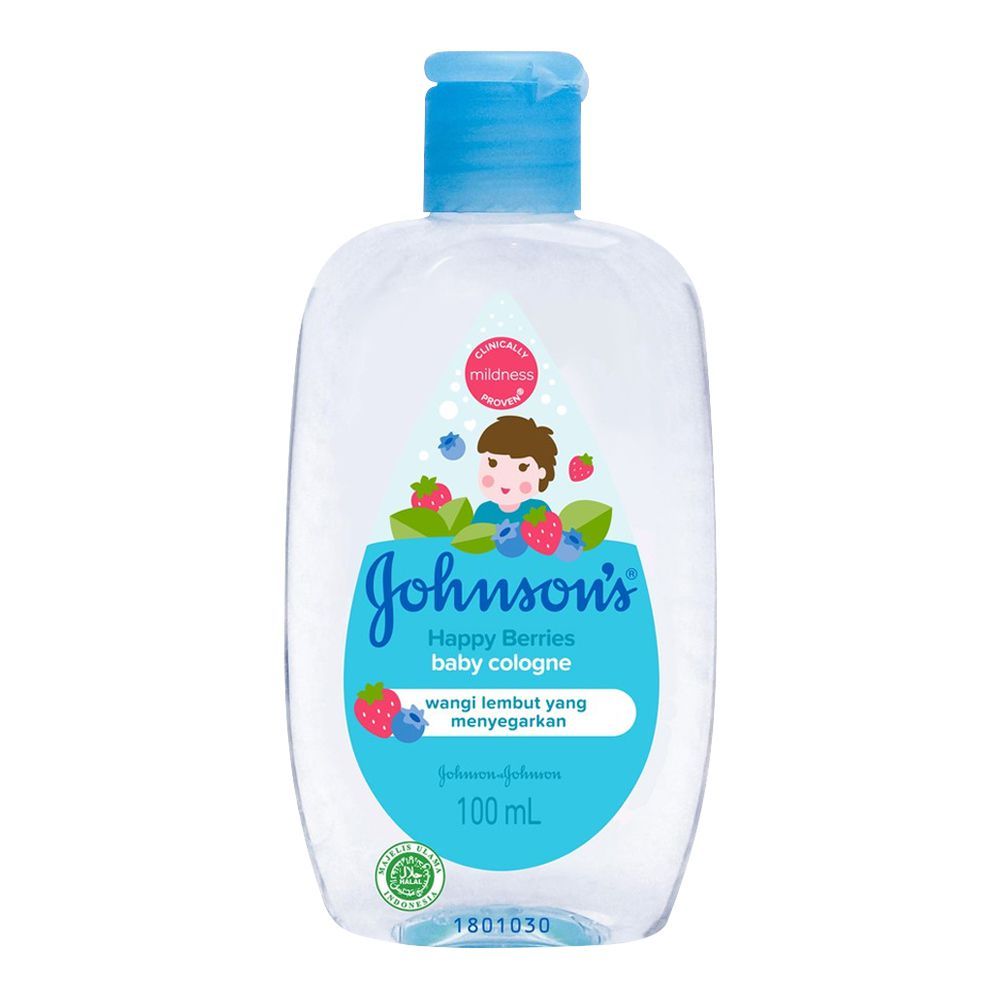 Johnson's Happy Berries Baby Colonge, 100ml - Main Image