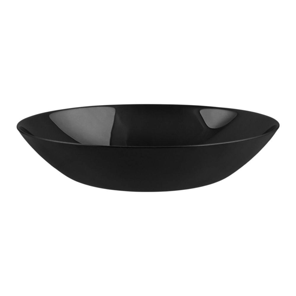 Luminarc Diwali Noir Soup Plate, 20cm, Black, 787 - Main Image