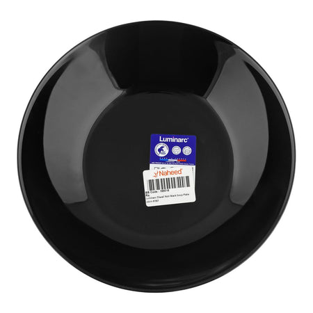Luminarc Diwali Noir Soup Plate, 20cm, Black, 787 - Image 2