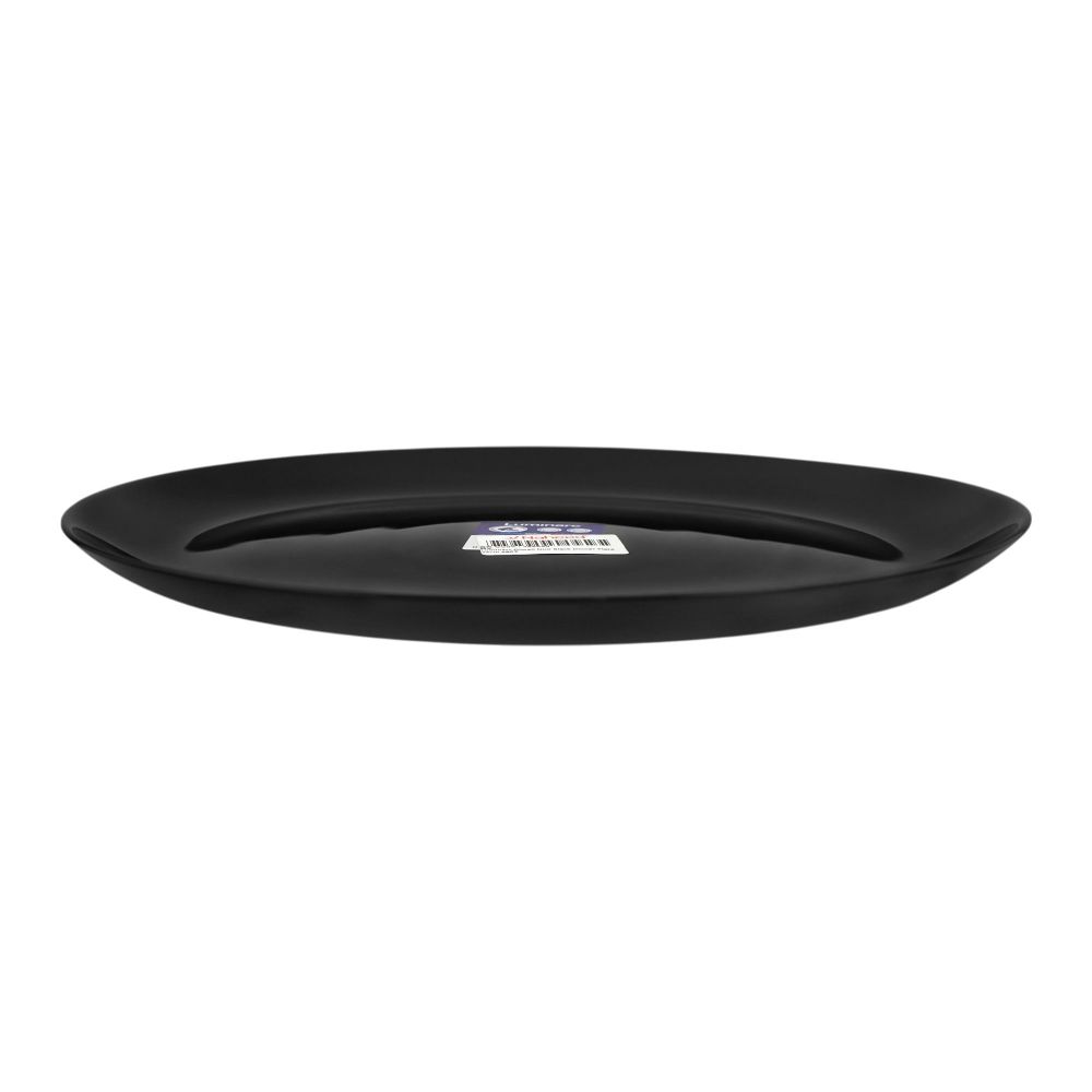Luminarc Diwali Noir Dinner Plate, 25cm, Black, 867 - Main Image