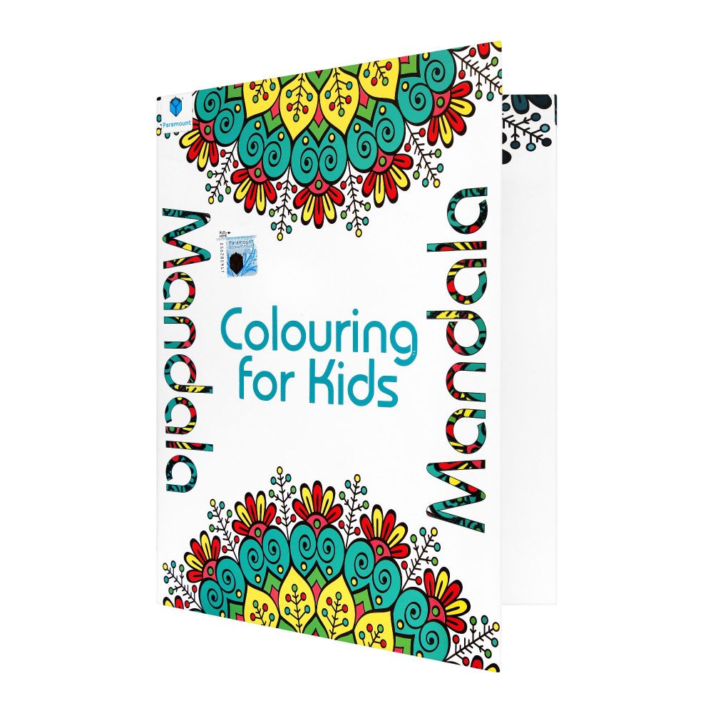 Paramount Mandala Colouring For Kids Book-2 Blue - Main Image
