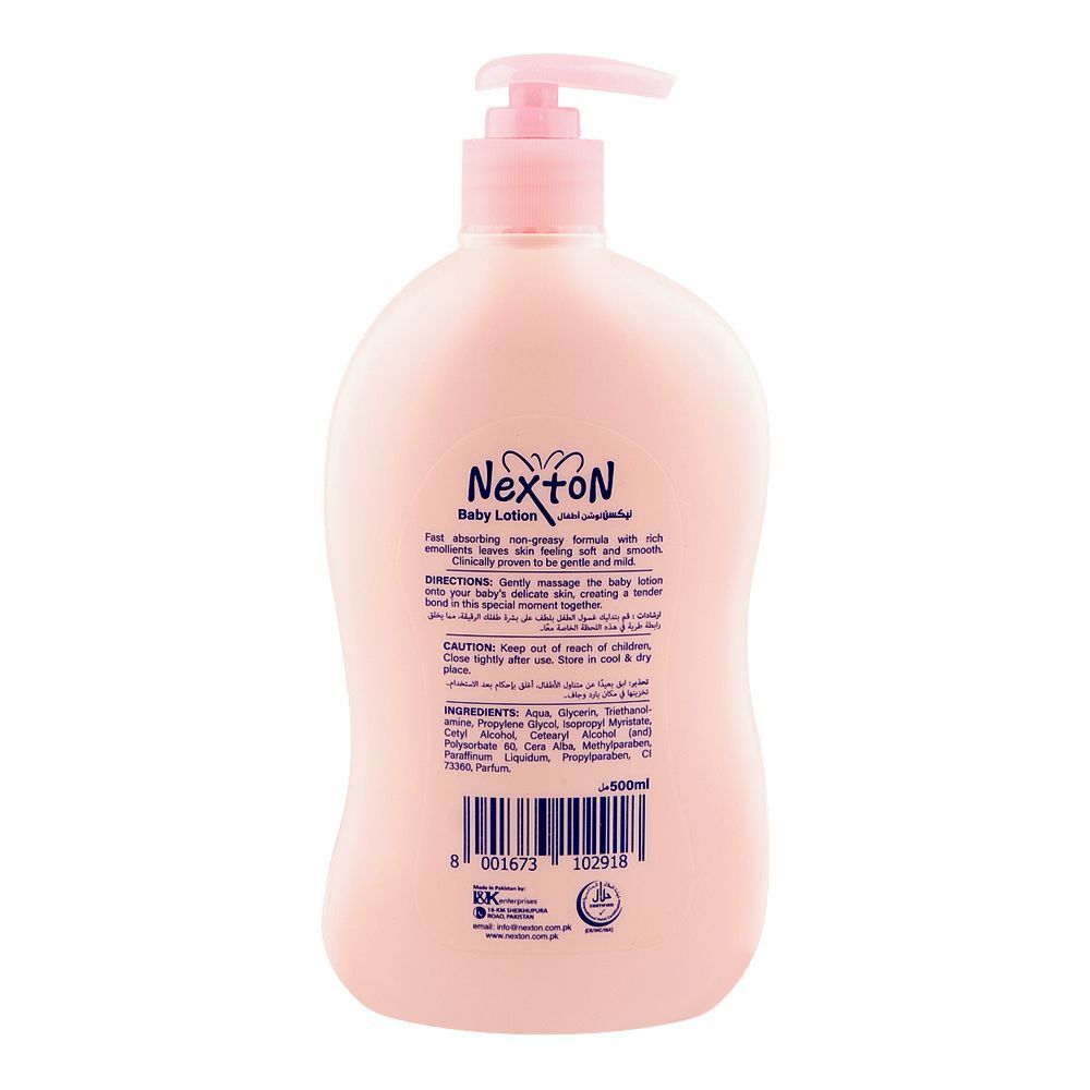 Nexton Smooth & Soft Baby Lotion, 500ml - Image 2