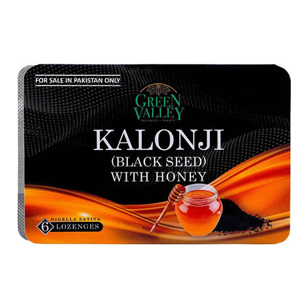 Green Valley Black Seed With Honey Lozenges, 6-Pack - Main Image