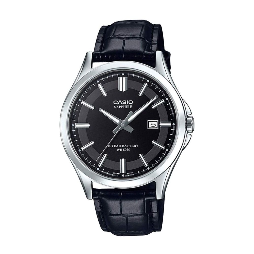 Casio Men's Band Analog Watch, MTS-100L-1AVDF - Main Image