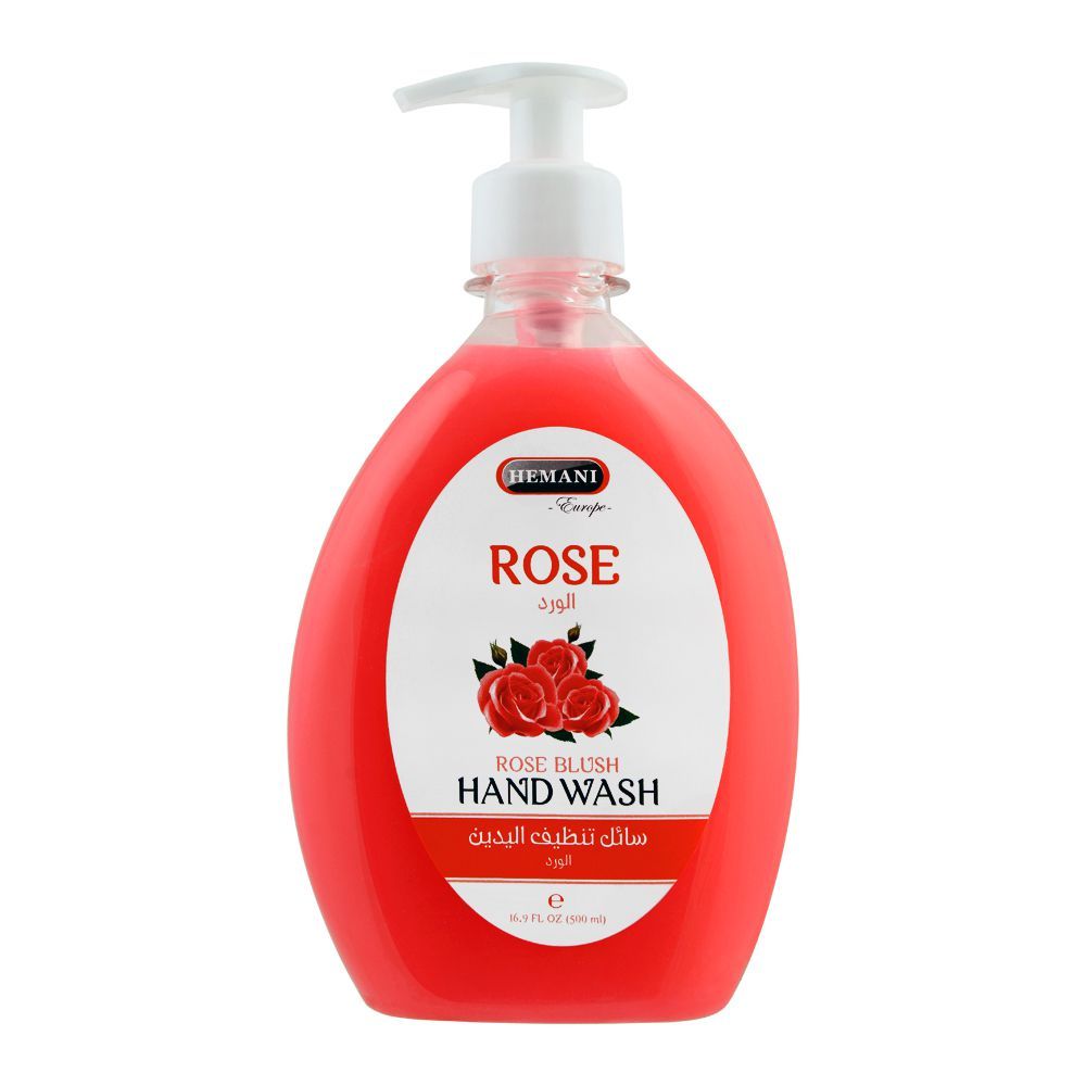 Hemani Rose Blush Hand Wash, 500ml - Main Image