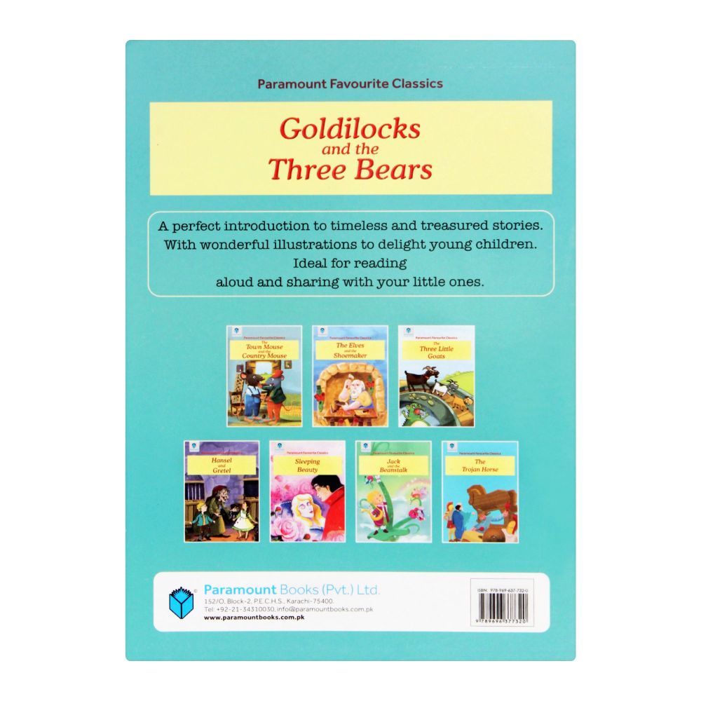 Paramount Favourite Classics: Goldilocks And The Three Bears Book - Image 2