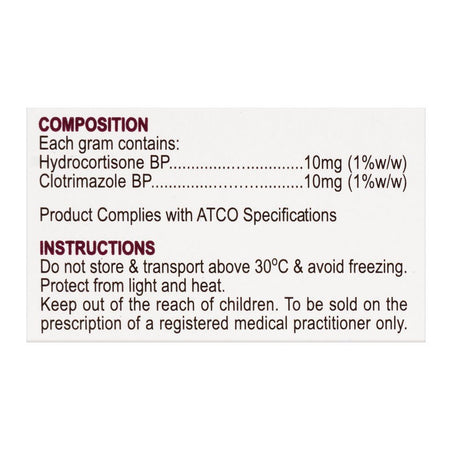 ATCO Laboratories Curezole Cream, 15g - Image 2