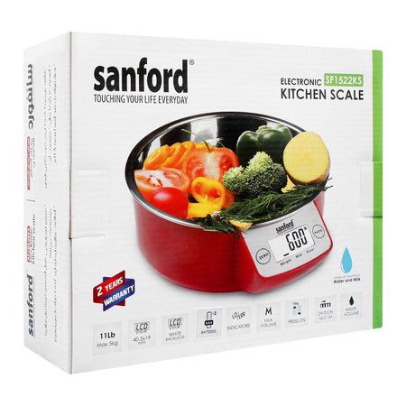 Sanford Electronic Kitchen Weight Scale Machine, SF1522KS - Image 2