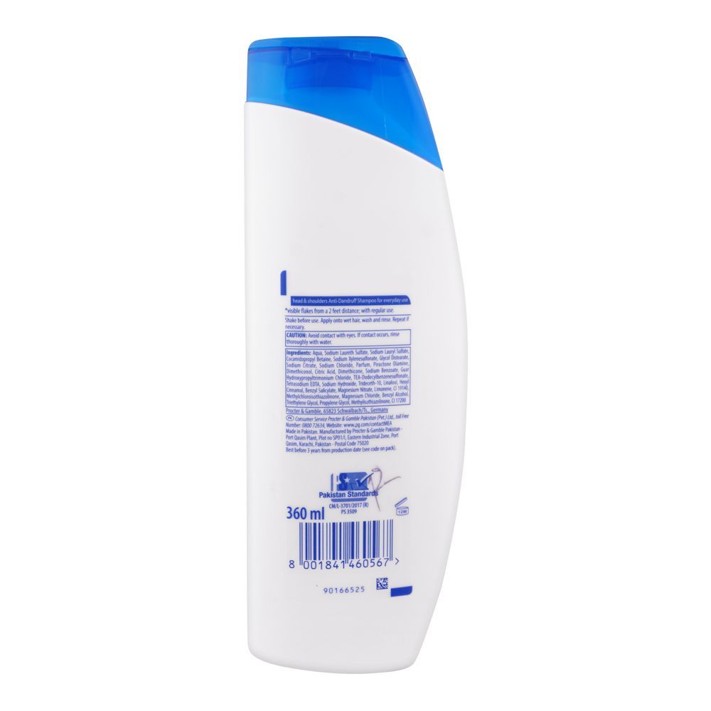 Head & Shoulders Anti-Hair Fall Anti-Dandruff Shampoo, Due To Breakage, 360ml - Image 2