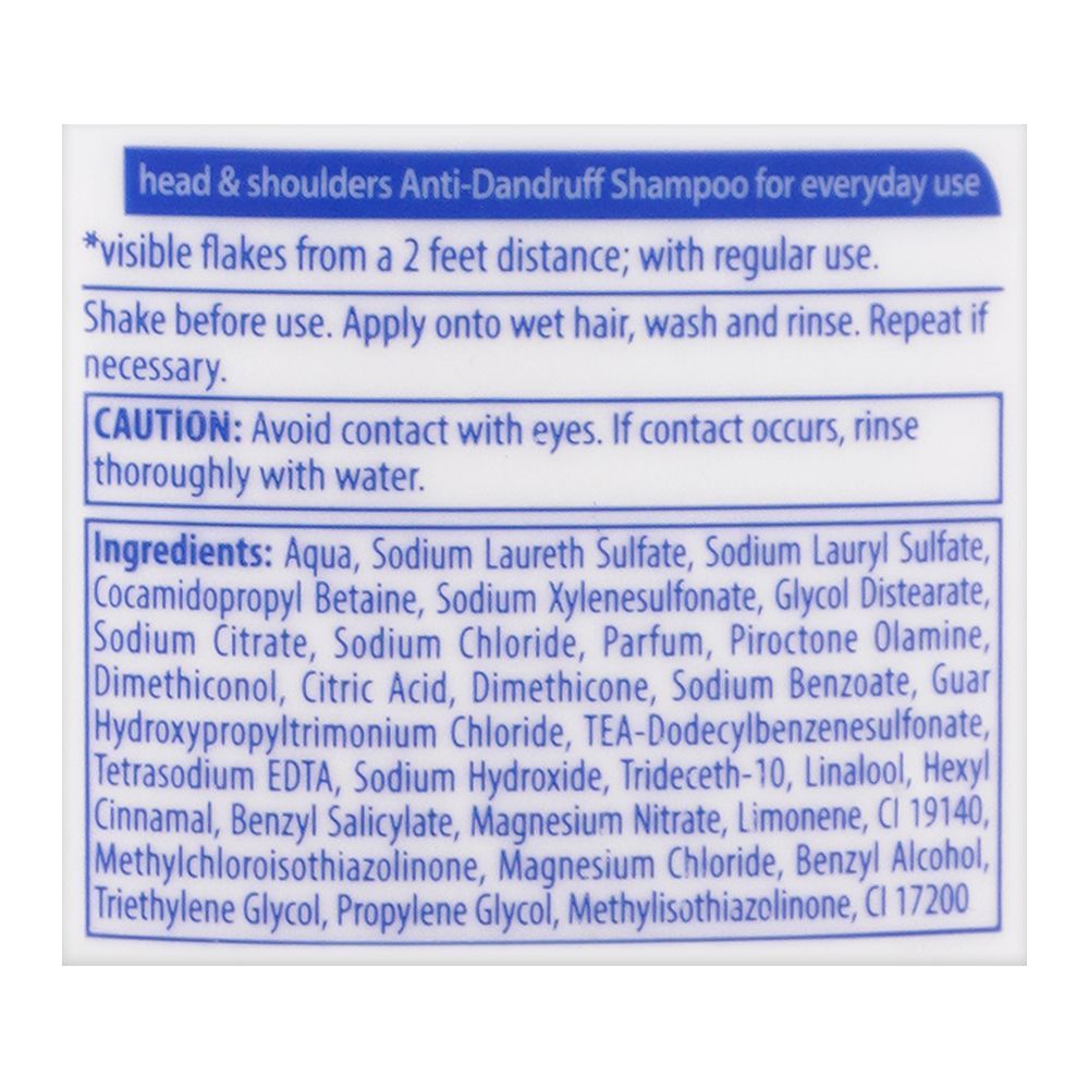 Head & Shoulders Anti-Hair Fall Anti-Dandruff Shampoo, Due To Breakage, 360ml - Image 3