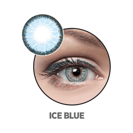 Optiano Soft Color Contact Lenses, Ice Blue - Main Image