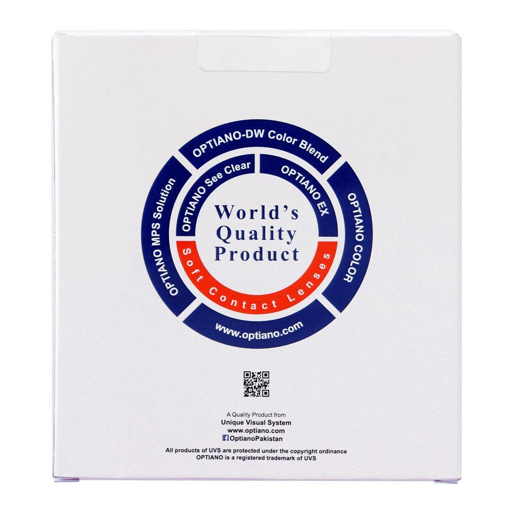 Optiano Soft Color Contact Lenses, Ice Blue - Image 3