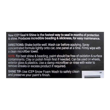 Turtle Wax ICE Seal N Shine Spray, 473ml, 50984 - Image 3