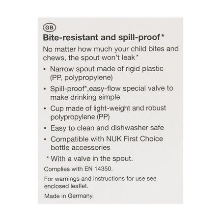 Nuk First Choice Kiddy Cup, Blue, 12m+, 300ml, 10751084 - Image 4