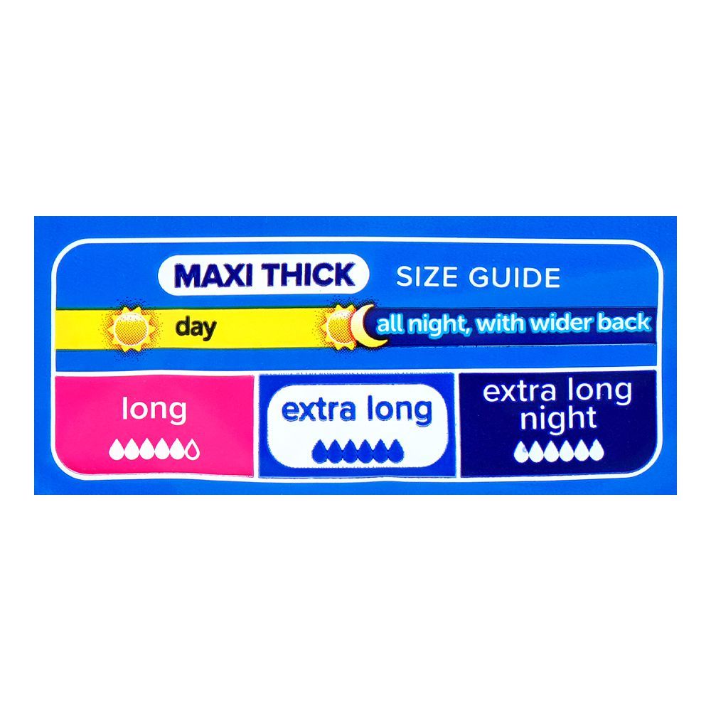 Always Aloe Vera Freshness Maxi Thick Extra Long Pads, 26-Pack, Save Rs.100/- - Image 3