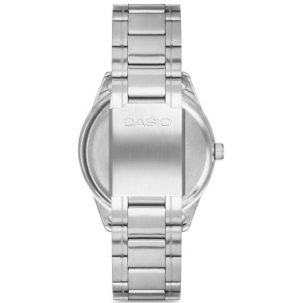 Casio Men's Formal Analog Watch With Silver Dial & Stainless Steel Bracelet, MTP-V005D-7BUDF - Image 3