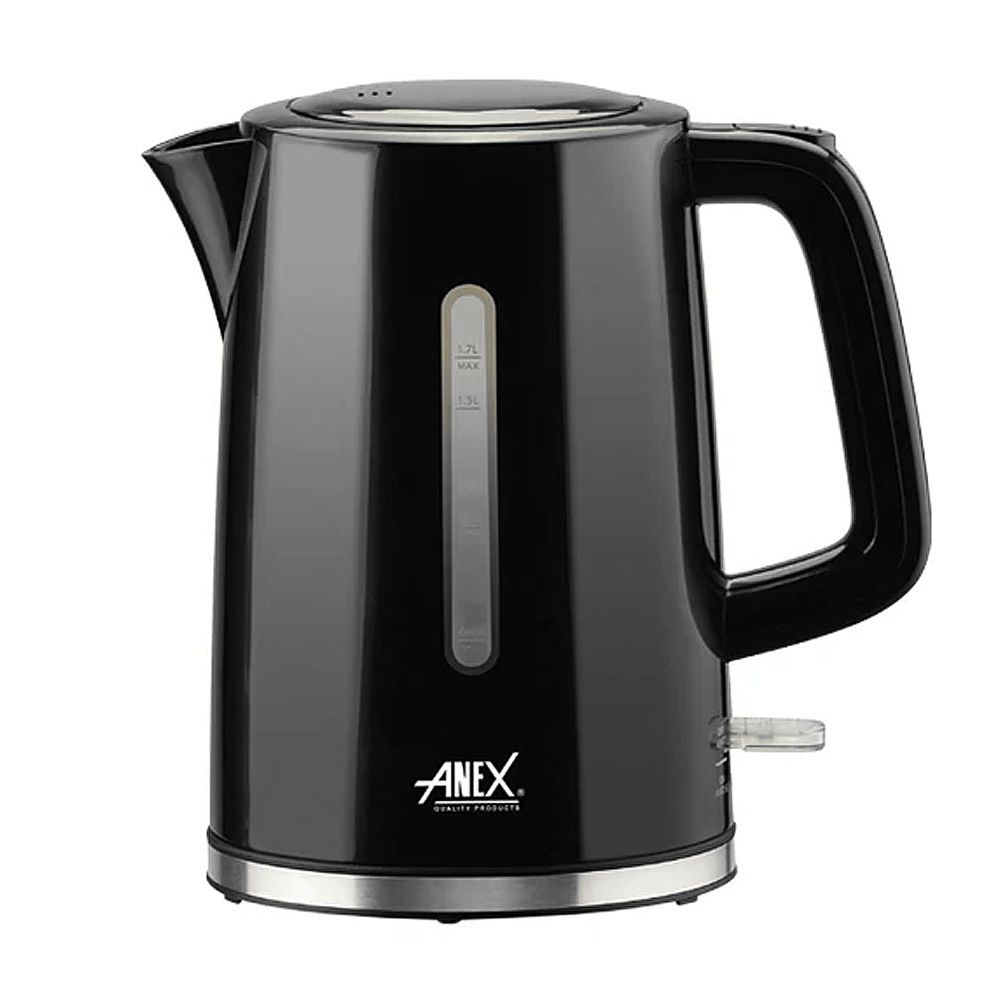 Anex Deluxe Kettle, 1850-2150W, 1700ml Capacity, Black, AG-4055 - Main Image